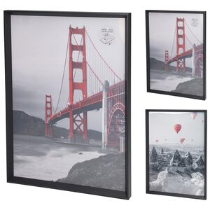 Assorted San Francisco Black 28x20" Wall Decor